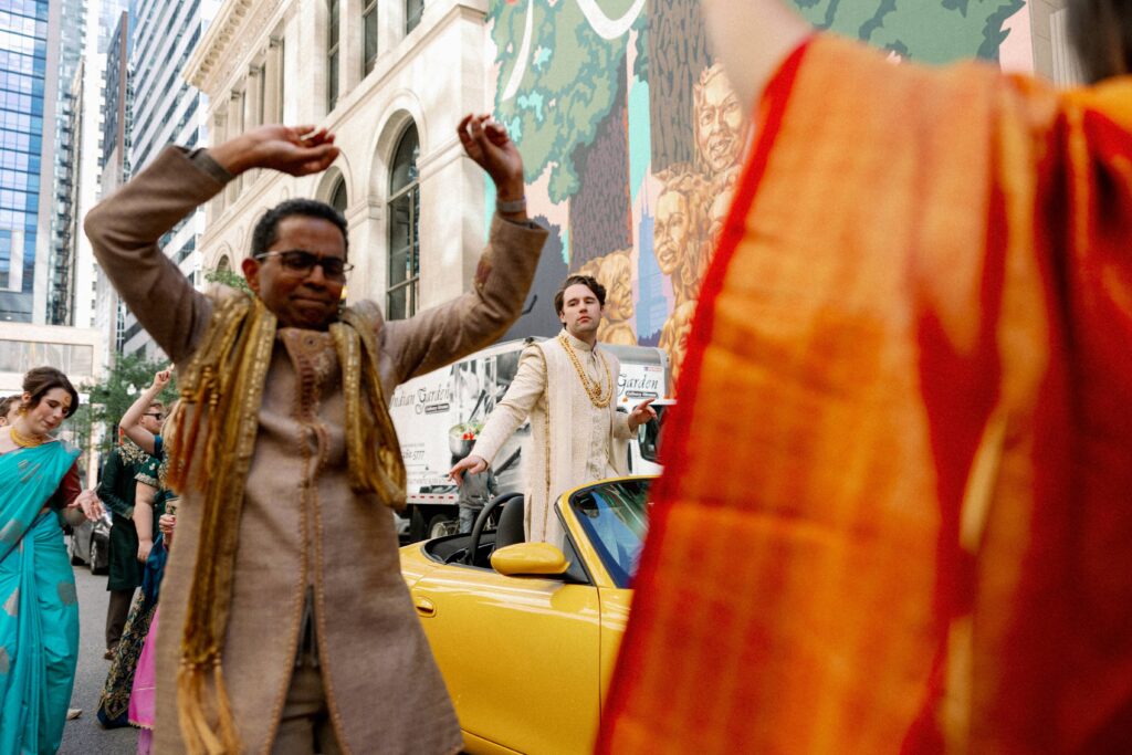 Chicago Indian wedding photography featuring downtown portraits.