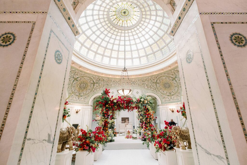 Chicago Cultural Center wedding day aesthetic inspiration.