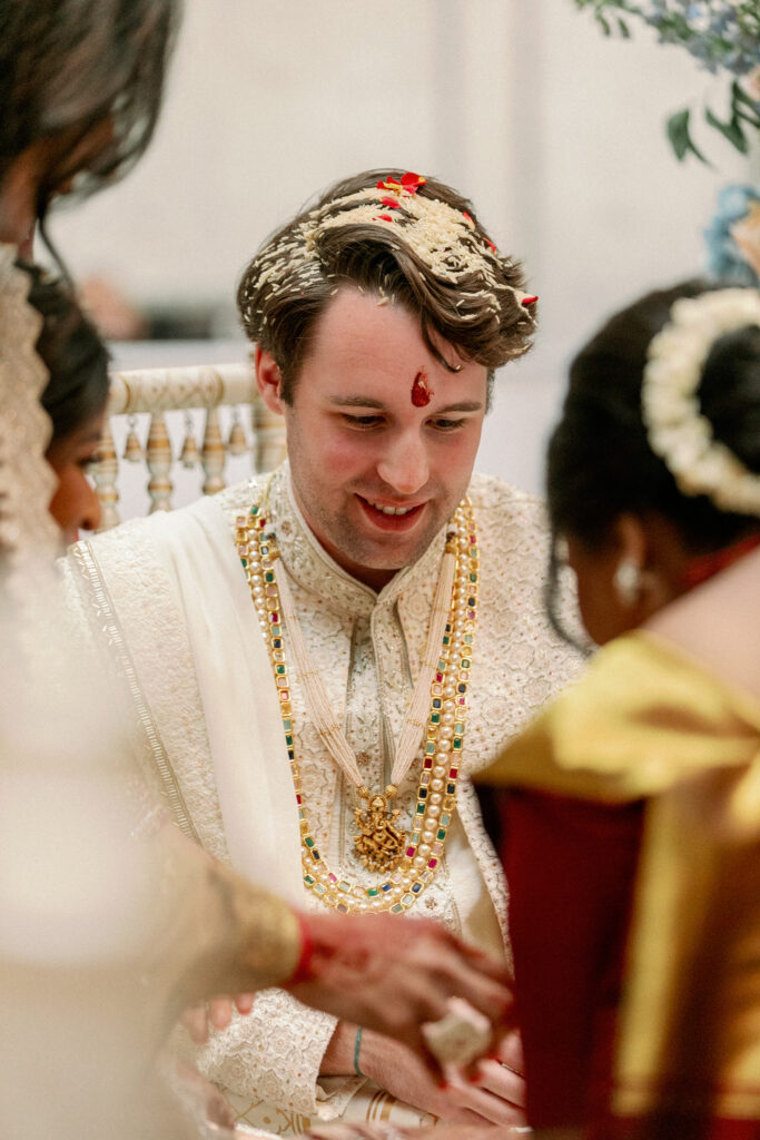 Indian wedding ceremony at Chicago Cultural Center