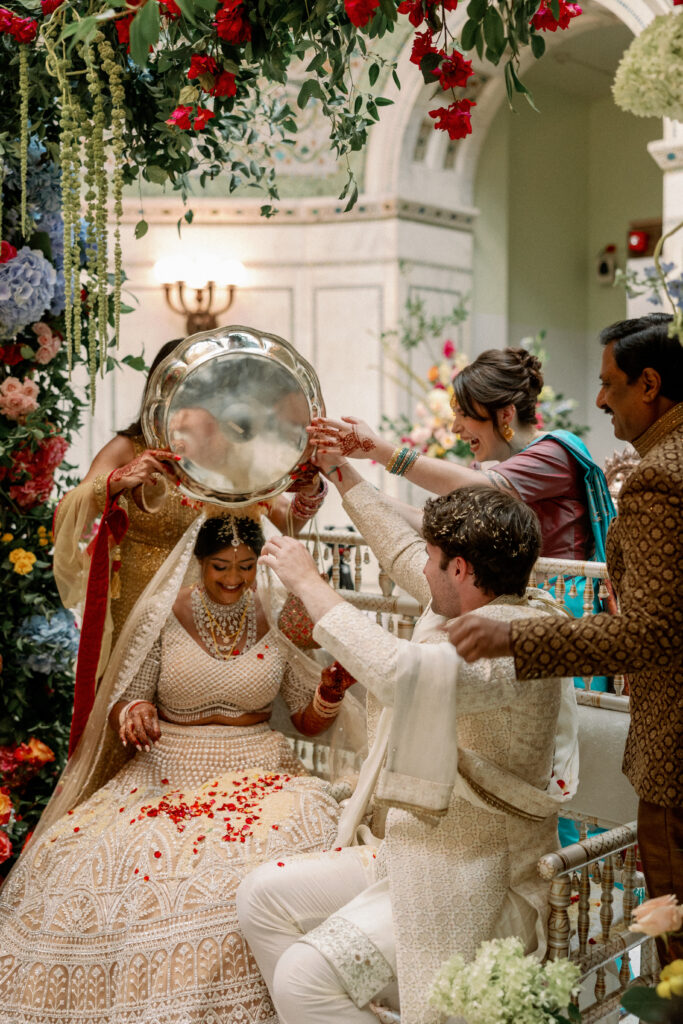 Indian wedding ceremony at Chicago Cultural Center